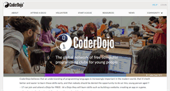 Desktop Screenshot of coderdojo.com
